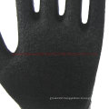 Latex Coated Knitted Yarn Shell Safety Work Gloves (LS002)